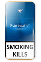 Parliament Carat Topaz Cigarette Pack