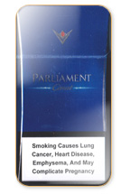 Parliament Carat Blue Cigarette Pack