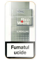 Red&White Super Slims Fine Cigarette Pack