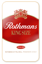 Rothmans Special Mild (Red) Cigarette Pack
