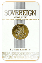 Sovereign Super Lights Cigarette Pack