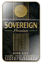 Sovereign Black Cigarette Pack