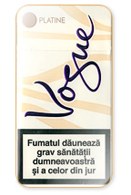 Vogue Super Slims Platine Cigarette Pack