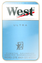 West Ultra Cigarette Pack