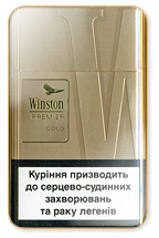 Winston Premier Gold Cigarette Pack