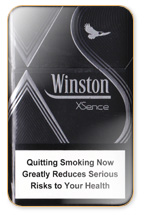 Winston XS silver Cigarette Pack