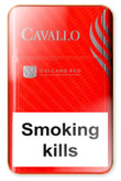 Cavallo Vulcano Red Cigarettes pack