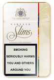 Karelia Slims Cream Cigarettes pack