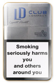 LD Club Compact Silver Cigarettes pack