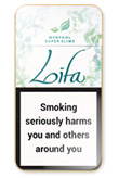 Lifa Super Slims Menthol Cigarettes pack