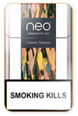 Neo Creamy Tobacco Cigarettes pack