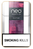 Neo Dark Fresh Cigarettes pack