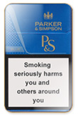 Parker & Simpson Blue Cigarettes pack