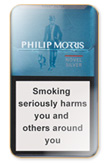 Philip Morris Novel Silver Cigarettes pack