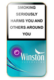 Winston Superslims Expand Purple Cigarettes pack