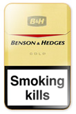 Benson & Hedges Gold Cigarettes pack