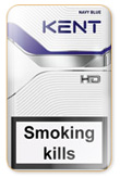 Kent HD Navy Blue 8 Cigarettes pack