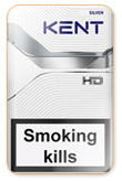 Kent HD Silver 4 Cigarettes pack