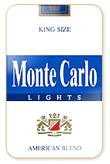 Monte Carlo Lights (Balanced Blue) Cigarettes pack