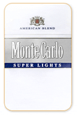 Monte Carlo Super Lights (Subtle Silver) Cigarettes pack