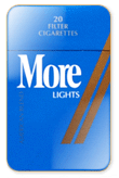 More Lights (Balanced Blue) Cigarettes pack