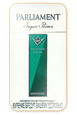 Parliament Super Slims Menthol 100's Cigarettes pack