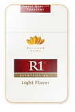 R1 Lights Flavor Cigarettes pack