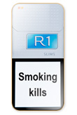 R1 Slims Cigarettes pack