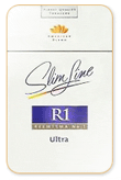 R1 Ultra Slim Line Cigarettes pack