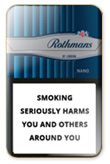 Rothmans Nano Silver Cigarettes pack
