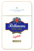 Rothmans King Size Lights Cigarettes pack