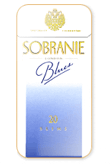 Sobranie Slims Blues 100's Cigarettes pack