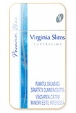 Virginia Slims Super Slims Blue 100`s Cigarettes pack