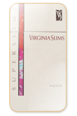 Virginia Slims Super Slims Filter 100's Cigarettes pack