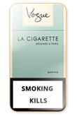 Vogue Super Slims Menthol 100s Cigarettes pack